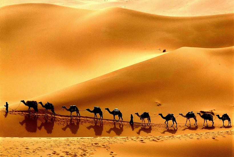 Великий шёлковый путь: почему в колодцах посреди пустыни всегда была вода