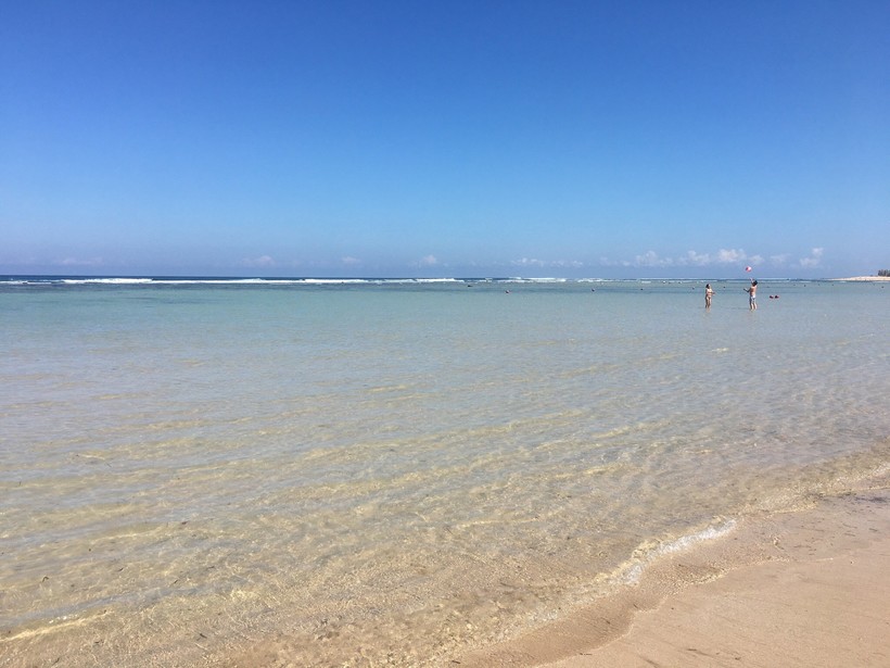Пляж Нуса Дуа, сентябрь 2017